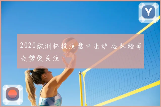 2020欧洲杯投注盘口出炉 各队赔率走势受关注